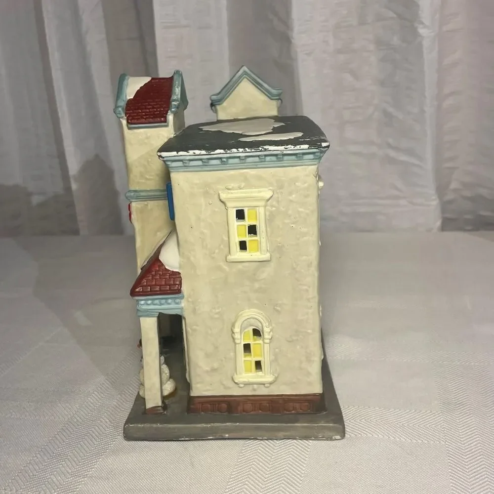 Vintage Eckerd Drug Store Christmas Village Pharmacy Building Rare 7.5